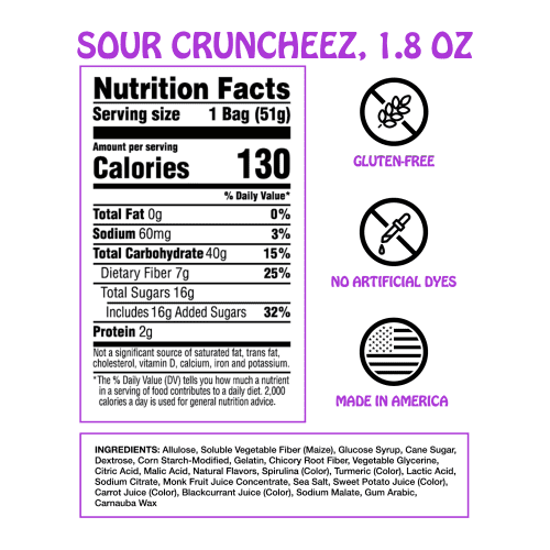 AmazonNFP 1.8oz Sour Cruncheez