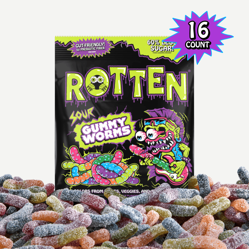 Sour Worms 1.8 oz 16 Count